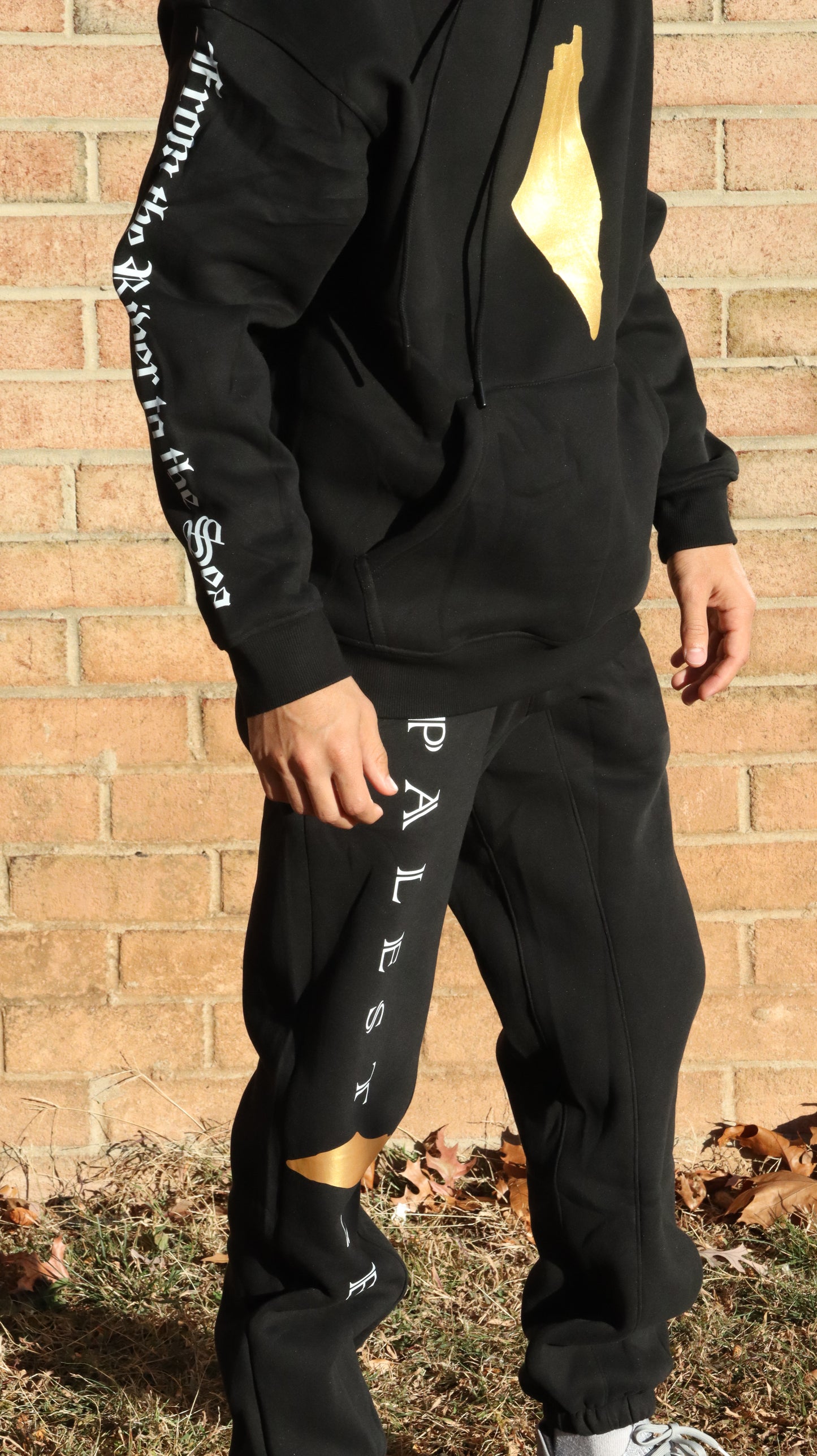 Gilded Uniform - Black Hoodie