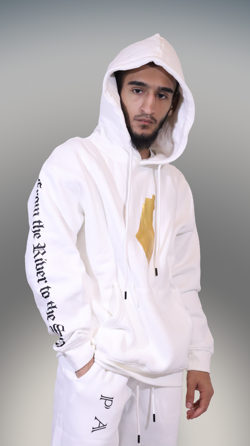 Gilded Uniform - White Hoodie
