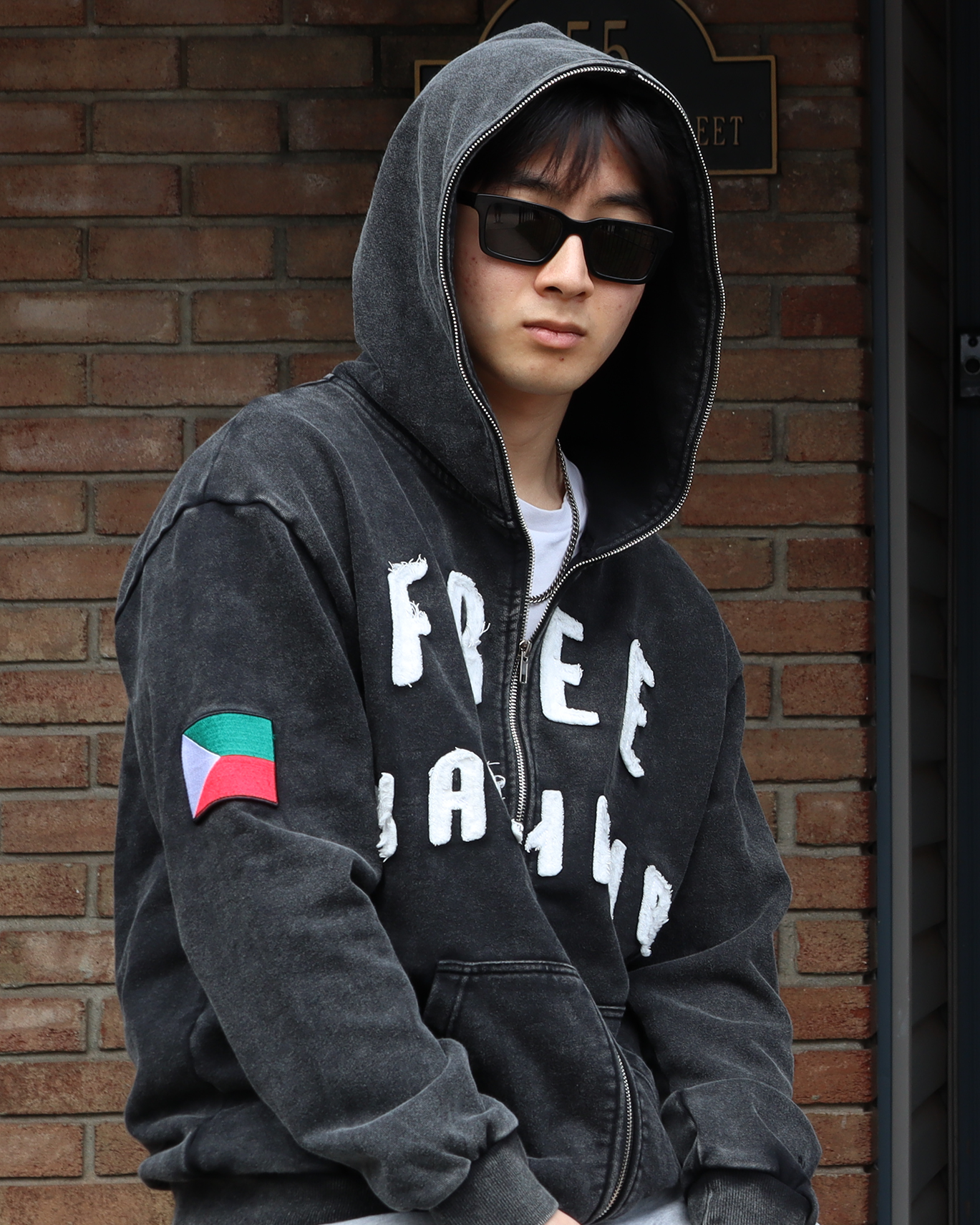 Kashmir Shadow Zip-Up