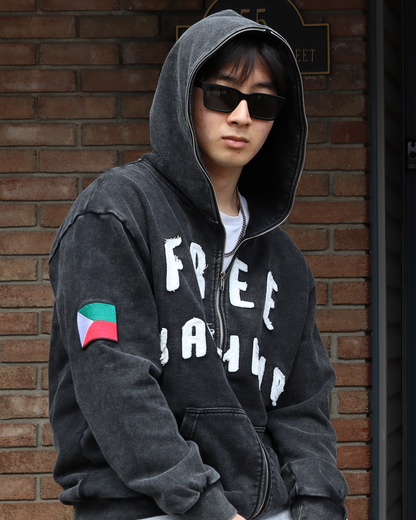 Kashmir Shadow Zip-Up