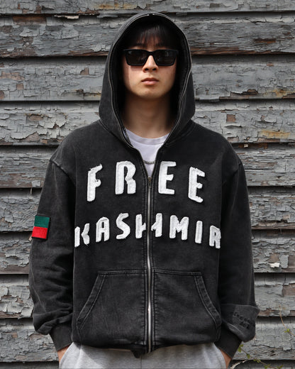 Kashmir Shadow Zip-Up