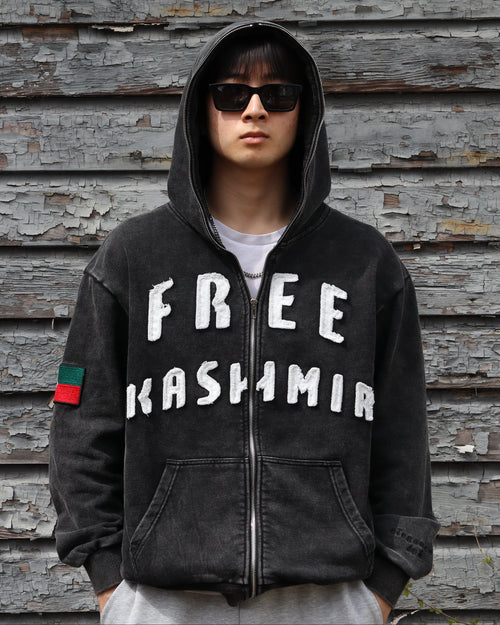 Kashmir Shadow Zip-Up
